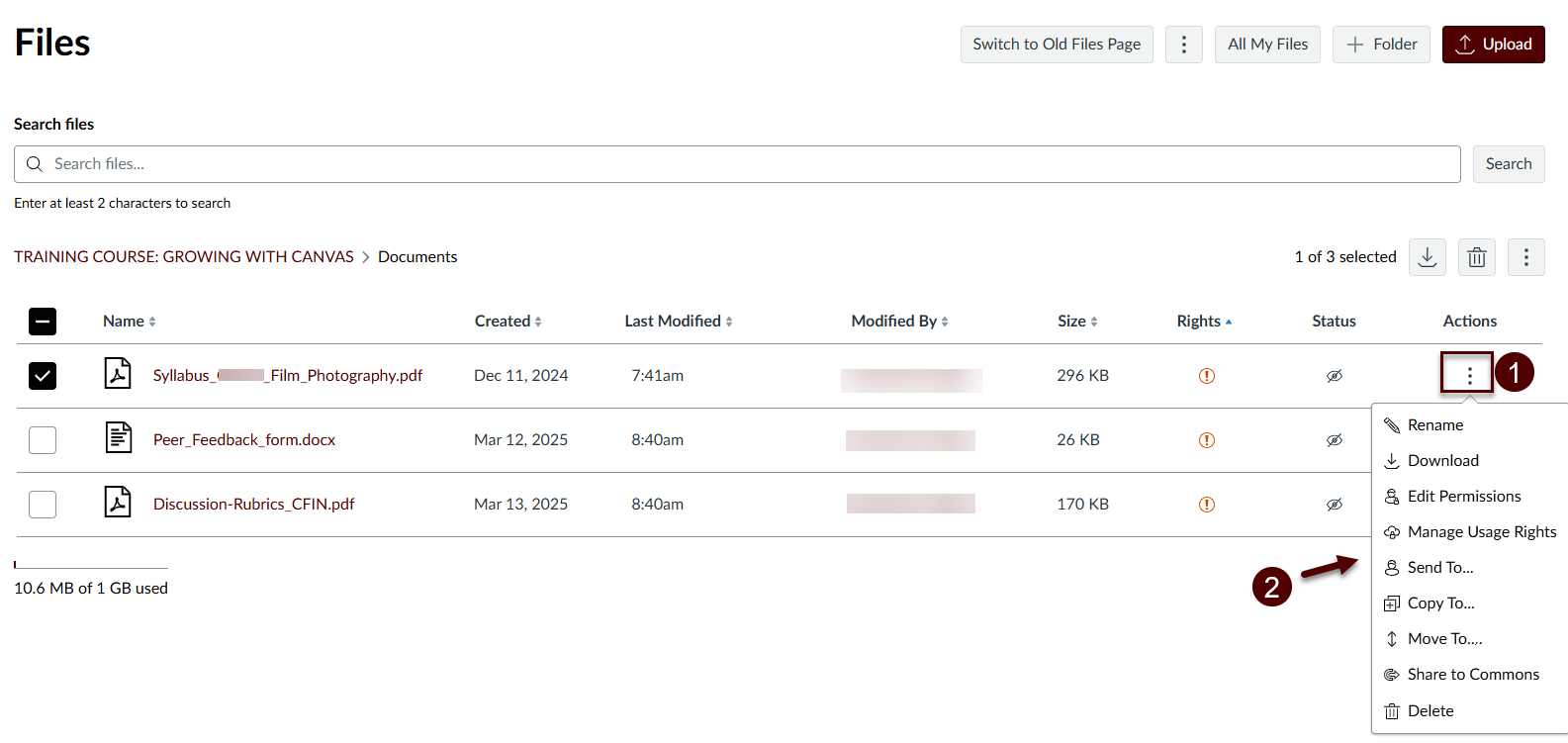 Directions schemata.