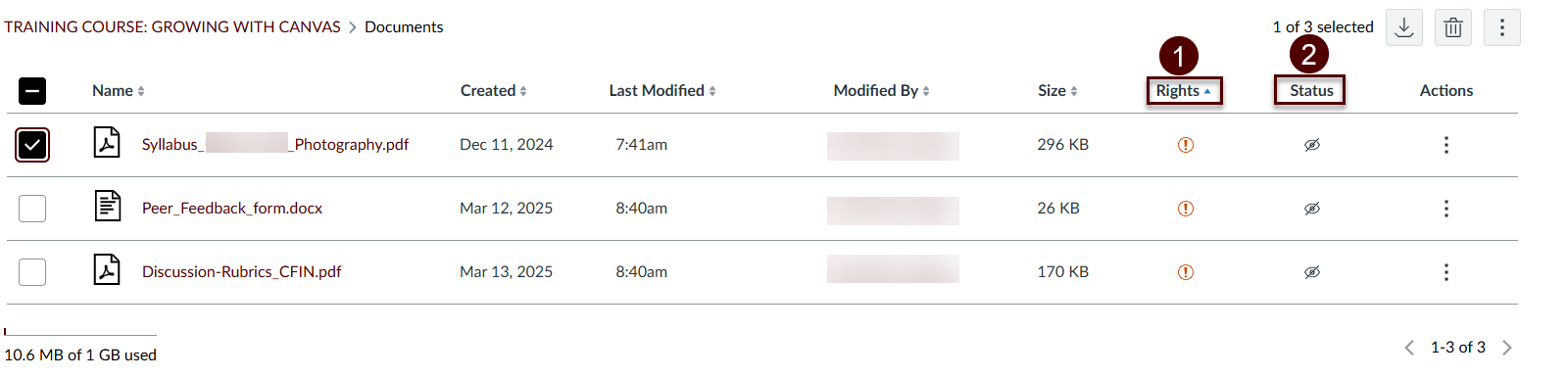Directions schemata.